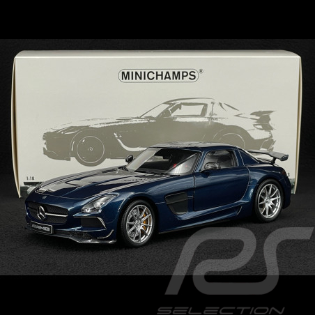 Mercedes-Benz SLS AMG Black Series 2013 Daytonablau 1/18 Minichamps 110033026