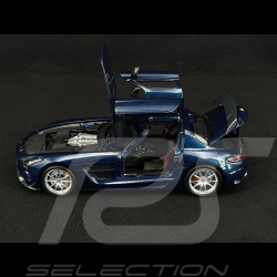 Mercedes-Benz SLS AMG Black Series 2013 Bleu Daytona 1/18 Minichamps 110033026