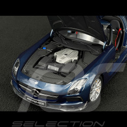Mercedes-Benz SLS AMG Black Series 2013 Daytona Blue 1/18 Minichamps 110033026