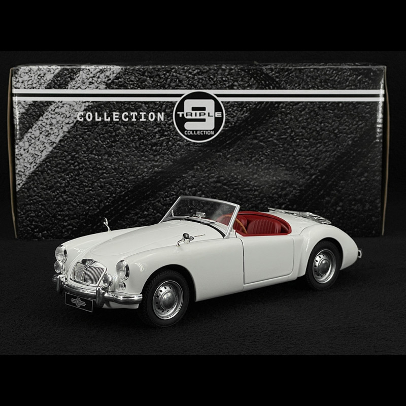 MG MGA MK2 A1600 Convertible 1961 White 1/18 Triple9 T9-1800164 MG MGA MK2 A1600 Convertible 1961 White 1/18 Triple9 T9-1800164