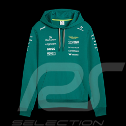 Aston Martin Kapuzenpullover F1 Team Alonso / Stroll 2026 Green Lux Puma 701239679-001 - Unisex