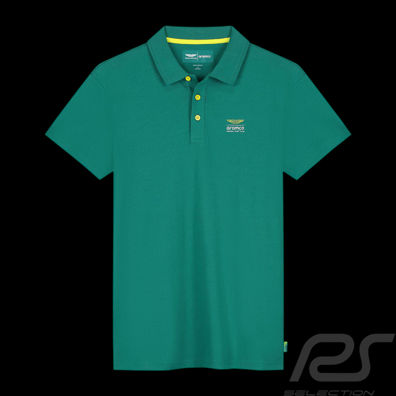Aston Martin Poloshirt F1 Team Alonso / Stroll 2026 Racing Green 701238092-001 - Unisex