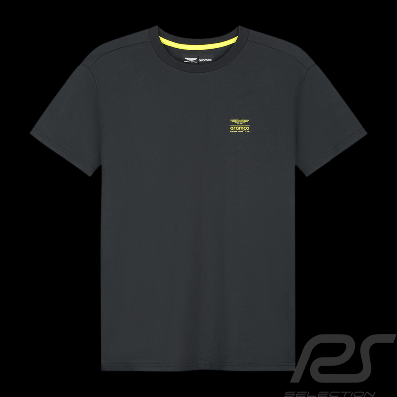 Aston Martin T-Shirt F1 Team Alonso / Stroll 2026 Schwarz 701238094-001 - Unisex