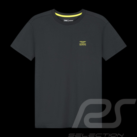 Aston Martin T-Shirt F1 Team Alonso / Stroll 2026 Black 701238094-001 - Unisex