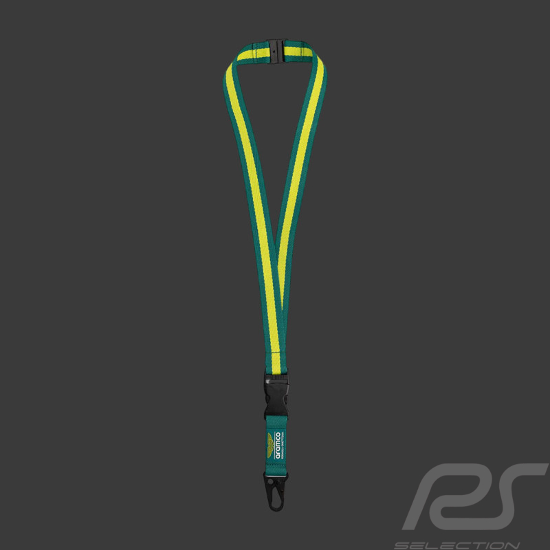 Aston Martin Schlüsselanhänger F1 Team Alonso / Stroll 2026 Halsband Racing Green 701238101-001