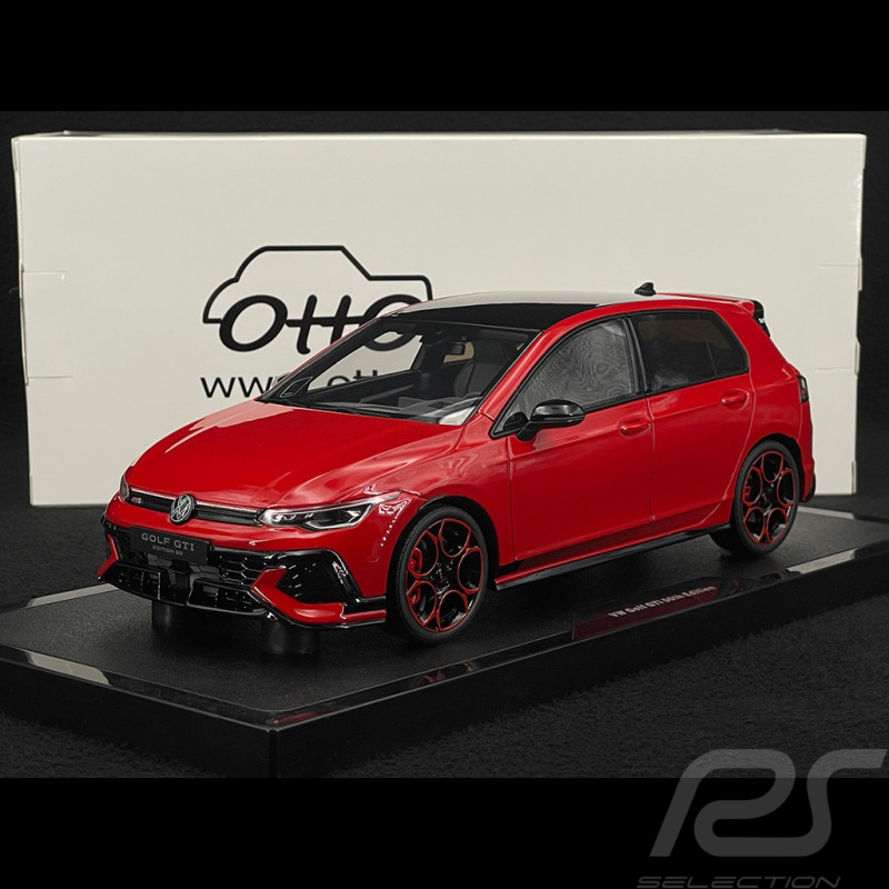 Volkswagen Golf 8 GTI 50ème Édition 2024 Rouge Tornade 1/18 Ottomobile OT1322