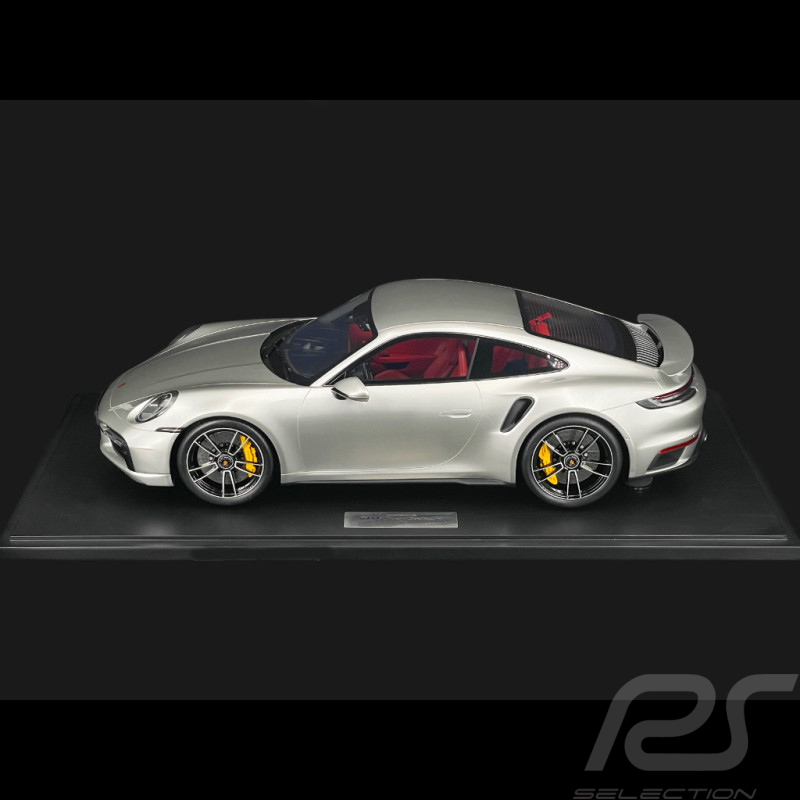 Porsche 911 Turbo S Type 992.1 2020 Silver Metallic 1/8 GT Spirit GTS801801