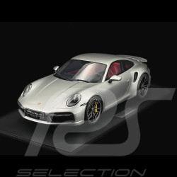 Porsche 911 Turbo S Type 992.1 2020 Argent Métallisé 1/8 GT Spirit GTS801801