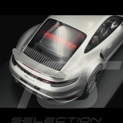 Porsche 911 Turbo S Type 992.1 2020 Argent Métallisé 1/8 GT Spirit GTS801801