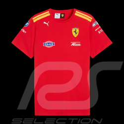 Ferrari T-Shirt 499P Hypercar 2026 Puma Bomber Rot 701238745-001 - unisex