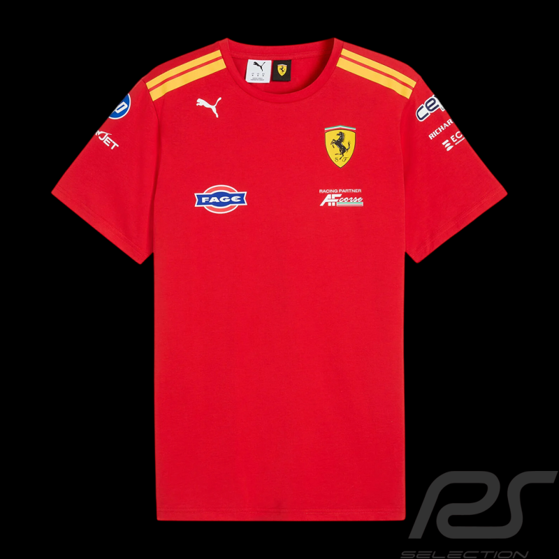 Ferrari T-shirt 499P Hypercar 2026 Puma Bomber Red 701238745-001 - unisex