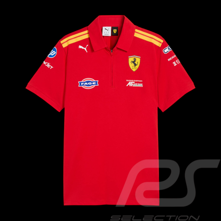 Polo Ferrari 499P Hypercar 2026 Puma Rouge 701238896-001 - mixte