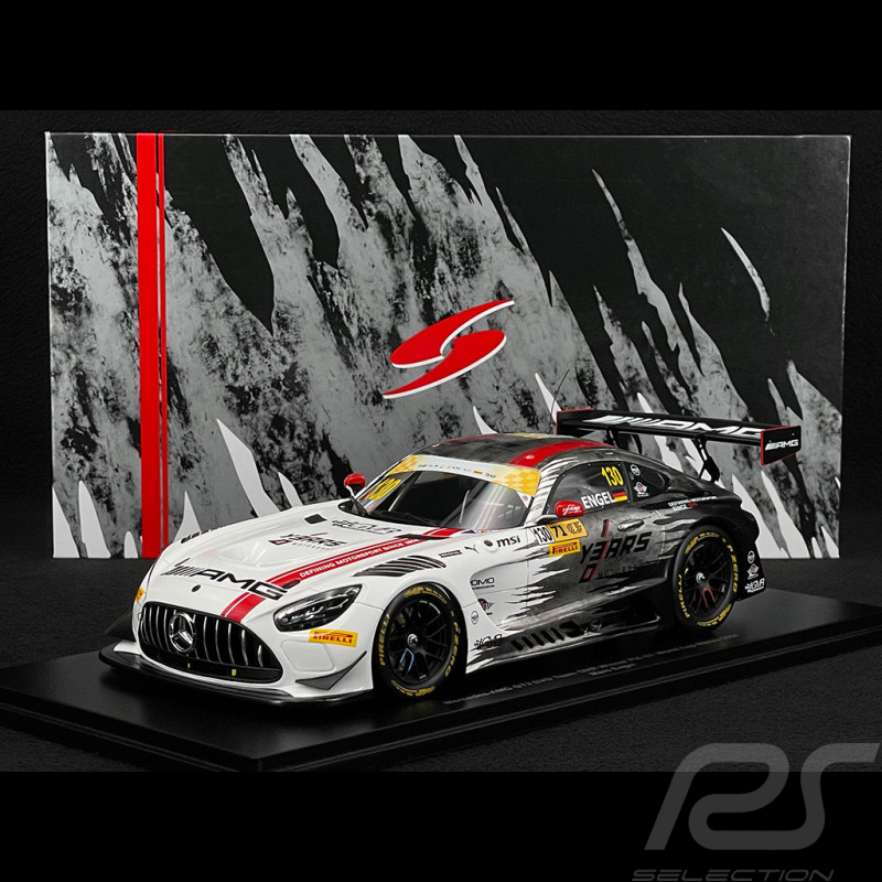 Mercedes-AMG GT3 Evo n° 130 Winner FIA GT World Cup Macau 2024 1/18 Spark 18MC24