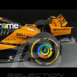 Oscar Piastri McLaren MCL38 n° 81 Vainqueur GP Hongrie 2024 F1 1/12 Spark 12S051