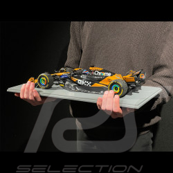 Oscar Piastri McLaren MCL38 n° 81 Vainqueur GP Hongrie 2024 F1 1/12 Spark 12S051