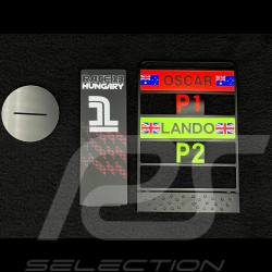 Oscar Piastri McLaren MCL38 n° 81 Vainqueur GP Hongrie 2024 F1 1/12 Spark 12S051