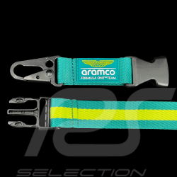 Aston Martin Keyring F1 Team Alonso / Stroll 2026 Neck Strap Racing Green 701238101-001