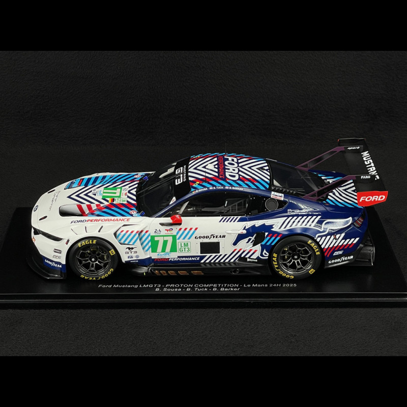 Ford Mustang GT3 n° 77 Proton Competition 24h Le Mans 2025 1/18