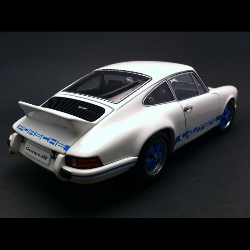 Porsche 911 Carrera RS 2.7 1973 AUTOart 1/18 Blanche - Collection (petit Défaut)