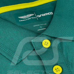 Aston Martin Poloshirt F1 Team Alonso / Stroll 2026 Racing Green 701238092-001 - Unisex