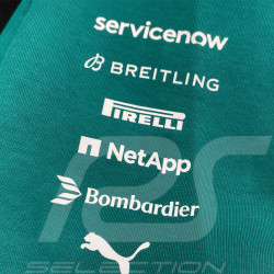 Aston Martin Hoodie F1 Team Alonso / Stroll 2026 Green Lux Puma 701239679-001 - Unisex