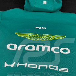 Aston Martin Kapuzenpullover F1 Team Alonso / Stroll 2026 Green Lux Puma 701239679-001 - Unisex