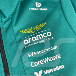Aston Martin Softshell Jacket F1 Team Alonso / Stroll 2026 Green Lux Puma 701239694-001 - Unisex
