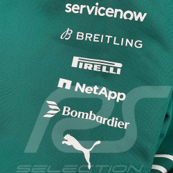Veste Aston Martin Softshell F1 Team Alonso / Stroll 2026 Vert Lux Puma 701239694-001 - Mixte