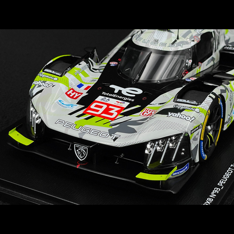 Peugeot 9X8 n° 93 24h Le Mans 2025 1/18 Spark 18S1063