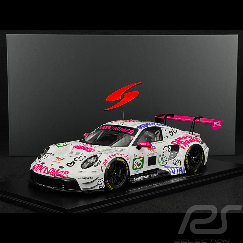 Porsche 911 GT3 R n° 85 Iron Dames 24h Le Mans 2025 1/18 Spark 18S1068