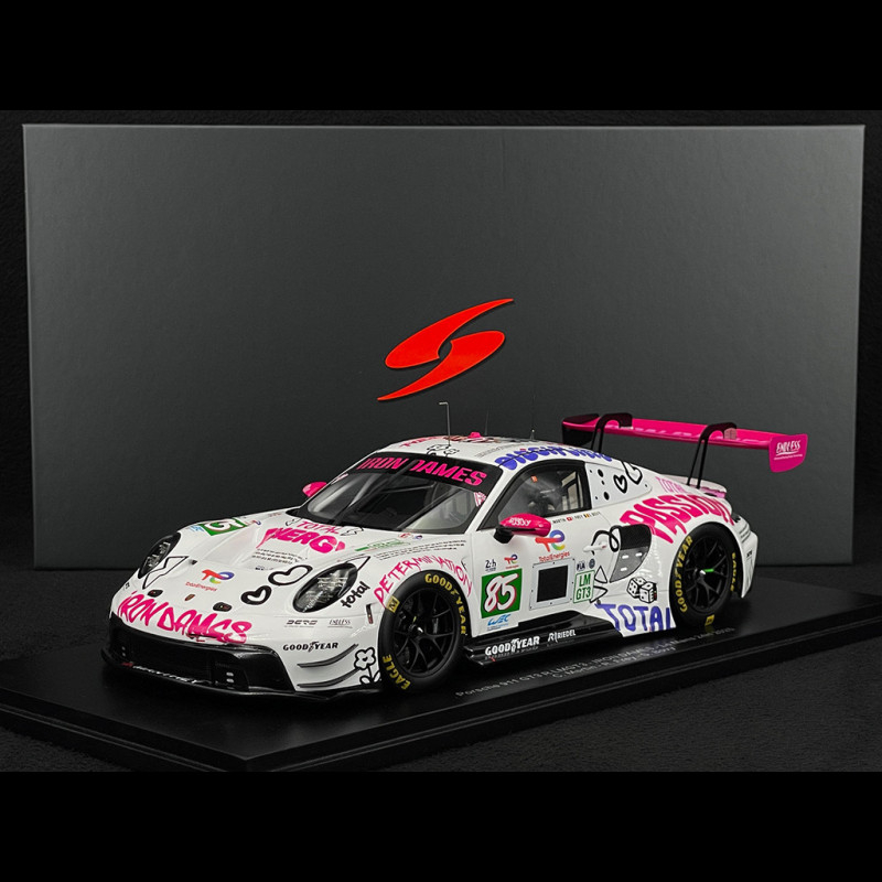 Porsche 911 GT3 R n° 85 Iron Dames 24h Le Mans 2025 1/18 Spark 18S1068