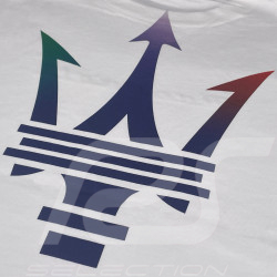 Maserati T-Shirt North Sails Trident Logo Weiß - Unisex