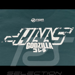 T-Shirt Haas F1 Team Godzilla Bleu / Vert - Mixte