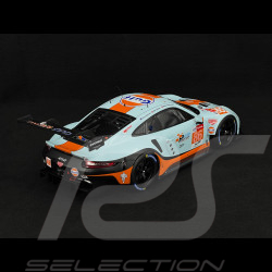 Porsche 911 RSR Typ 991 n° 86 24h Le Mans 2018 Gulf Racing 1/12 Ixo LEGT12008