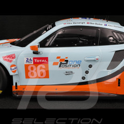 Porsche 911 RSR Type 991 n° 86 24h Le Mans 2018 Gulf Racing 1/12 Ixo LEGT12008