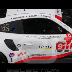 Porsche 911 RSR Typ 991 n° 911 24h Daytona 2018 1/12 Ixo LEGT12001