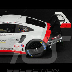 Porsche 911 RSR Type 991 n° 911 24h Daytona 2018 1/12 Ixo LEGT12001