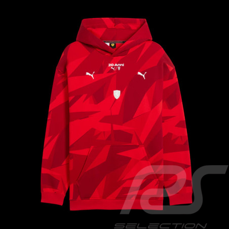 Sweat Ferrari F1 Team Leclerc / Hamilton 20 ans Collector Puma Rouge 632759-02 - mixte