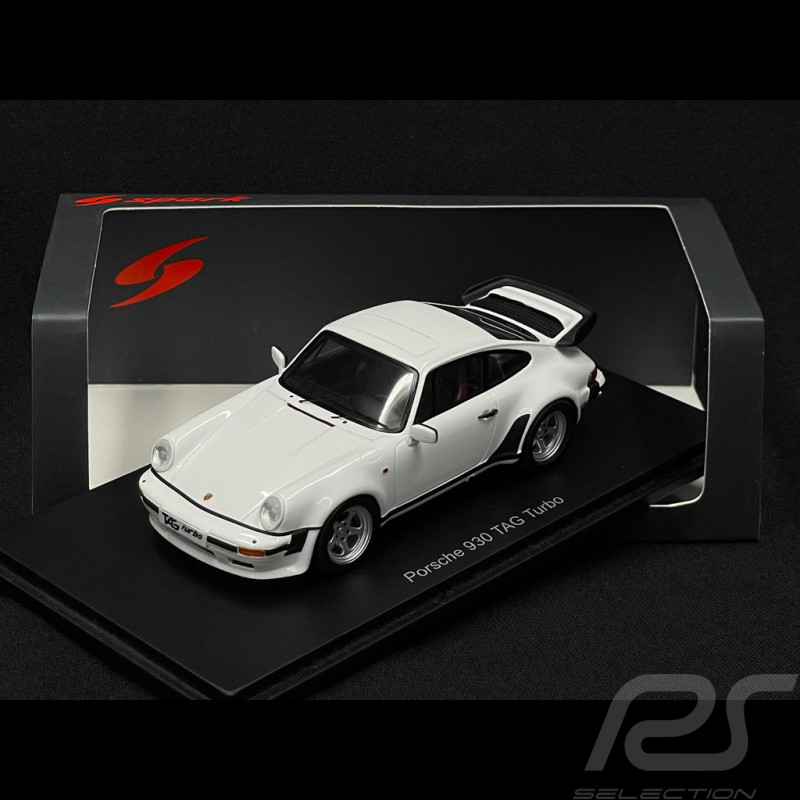 Porsche 911 Turbo TAG 1983 ミニカー Porsche 911 Turbo Type 930 TAG Turbo 1983 White 1/43 Spark S4499
