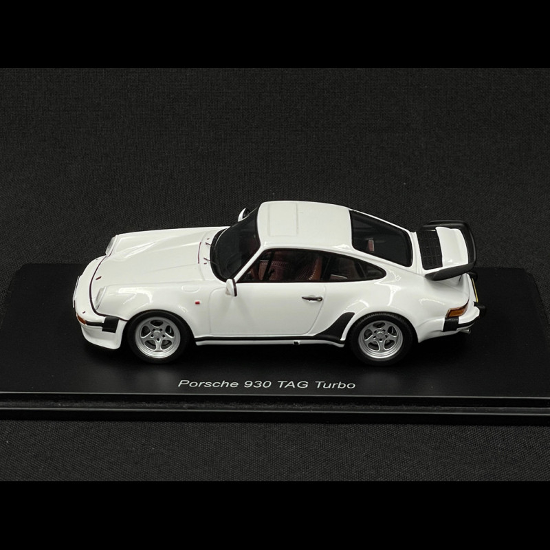 Porsche 911 Turbo Type 930 TAG Turbo 1983 White 1/43 Spark S4499