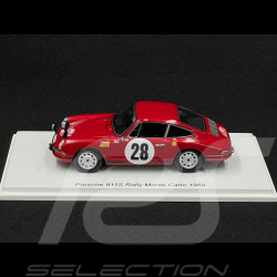 Porsche 911S n° 28 Monte Carlo Rally 1969 1/43 Spark S6613