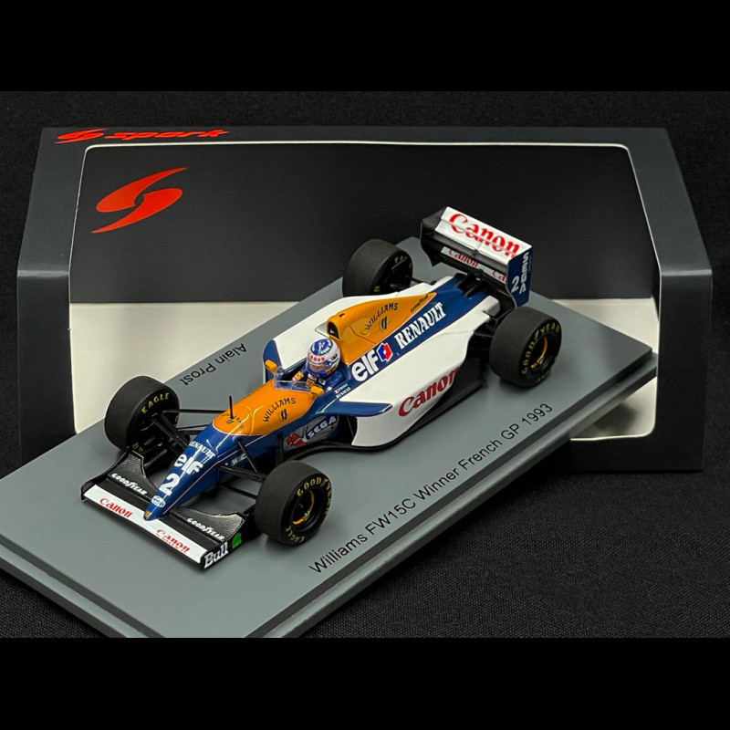 Alain Prost Williams FW15C n° 2 Winner French GP 1993 F1 1/43