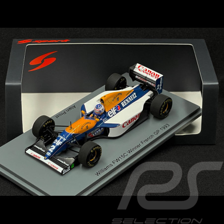 Alain Prost Williams FW15C n° 2 Sieger GP Frankreich 1993 F1 1/43 Spark S7476