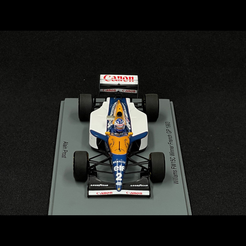 Alain Prost Williams FW15C n° 2 Sieger GP Frankreich 1993 F1 1/43