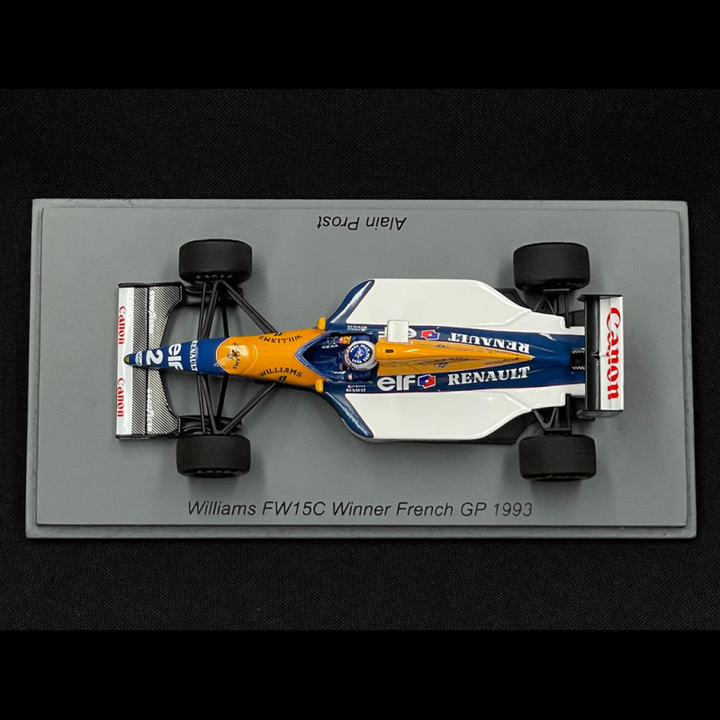 Alain Prost Williams FW15C n° 2 Sieger GP Frankreich 1993 F1 1/43