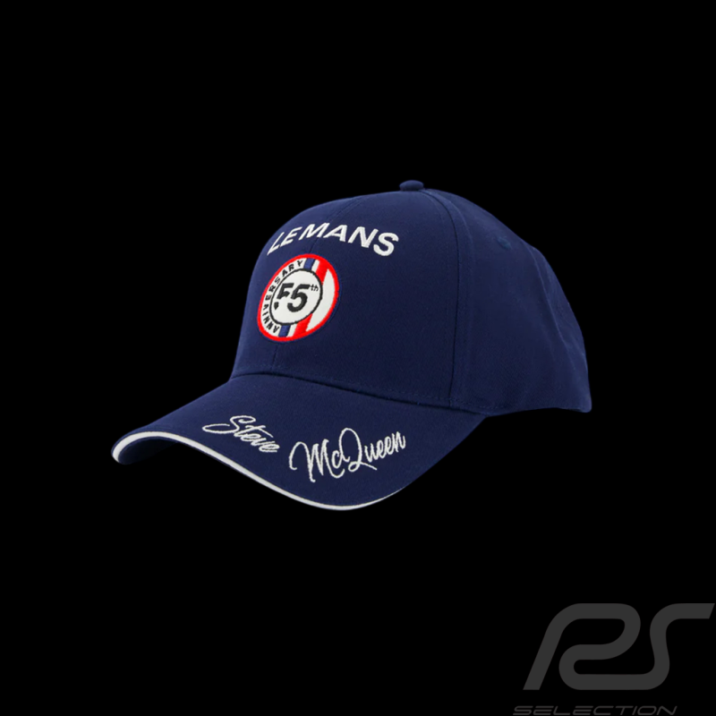 Casquette Steve McQueen Le Mans 55ème Anniversaire Bleu Marine SQ261KS650-100 - Mixte