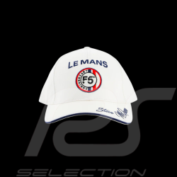 Steve McQueen Cap Le Mans 55. Jubiläum Weiß SQ261KS650-002 - Unisex