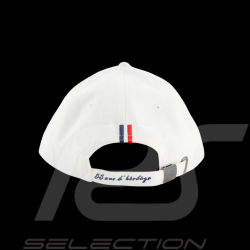 Casquette Steve McQueen Le Mans 55ème Anniversaire Blanc SQ261KS650-002 - Mixte