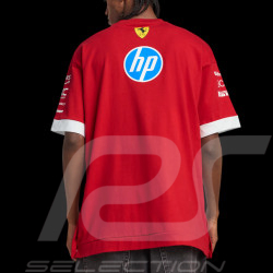 Ferrari T-Shirt F1 Team Leclerc / Hamilton Puma Rot 713571-01 - unisex