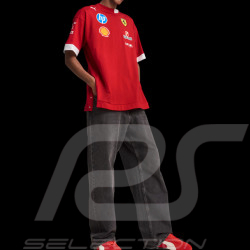 Ferrari T-shirt F1 Team Leclerc / Hamilton Puma Red 713571-01 - unisex